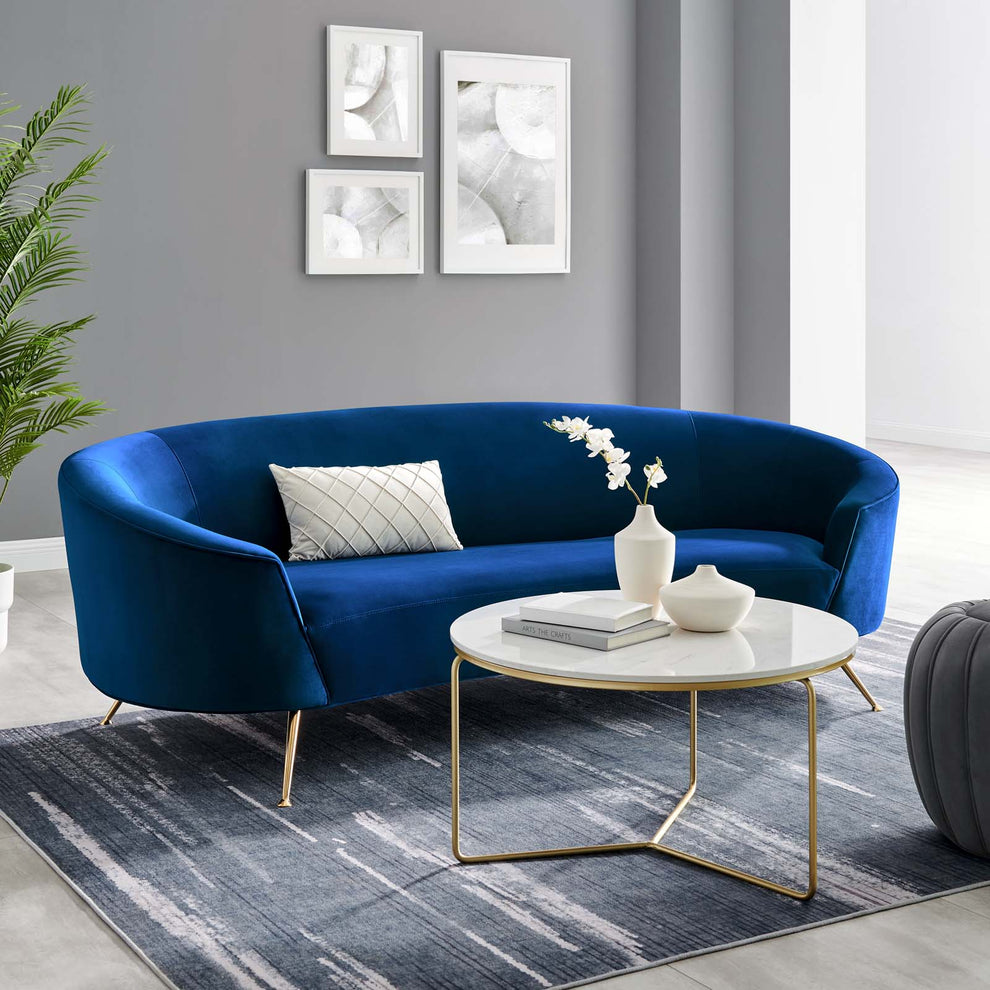 Marchesa Upholstered Performance Velvet Sofa By Modway - EEI-5015 | Sofas | Modishstore - 17