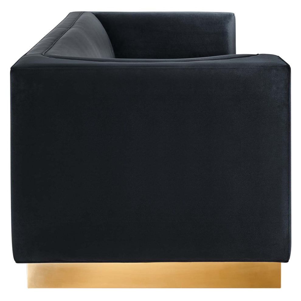 Eminence Upholstered Performance Velvet Sofa By Modway - EEI-5016 | Sofas | Modishstore - 5