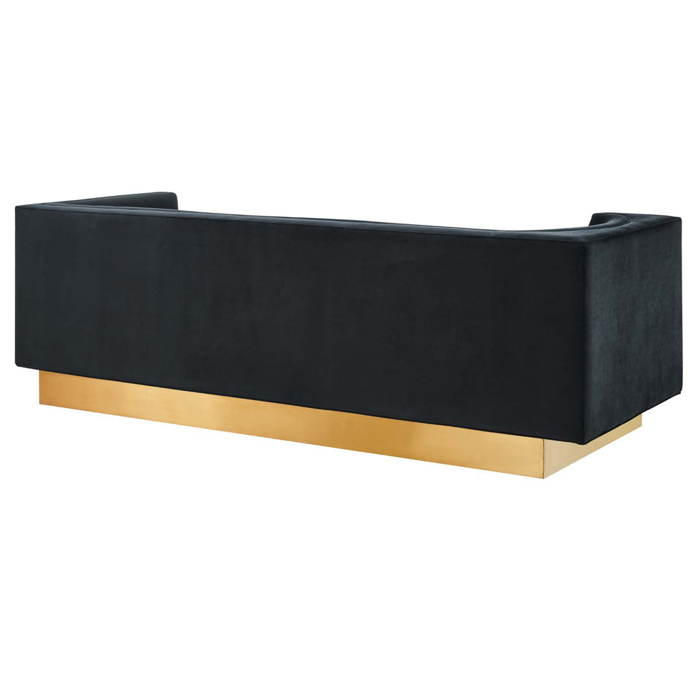 Eminence Upholstered Performance Velvet Sofa By Modway - EEI-5016 | Sofas | Modishstore - 6