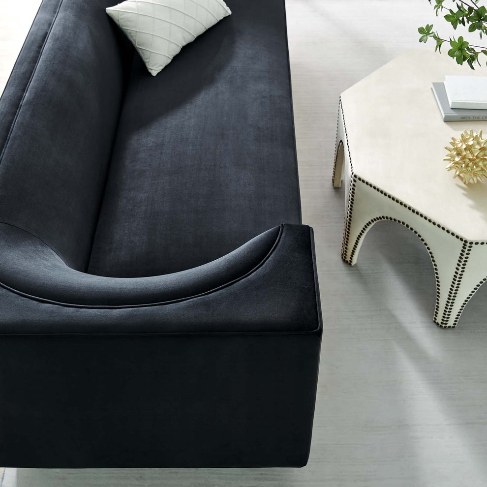 Eminence Upholstered Performance Velvet Sofa By Modway - EEI-5016 | Sofas | Modishstore - 9