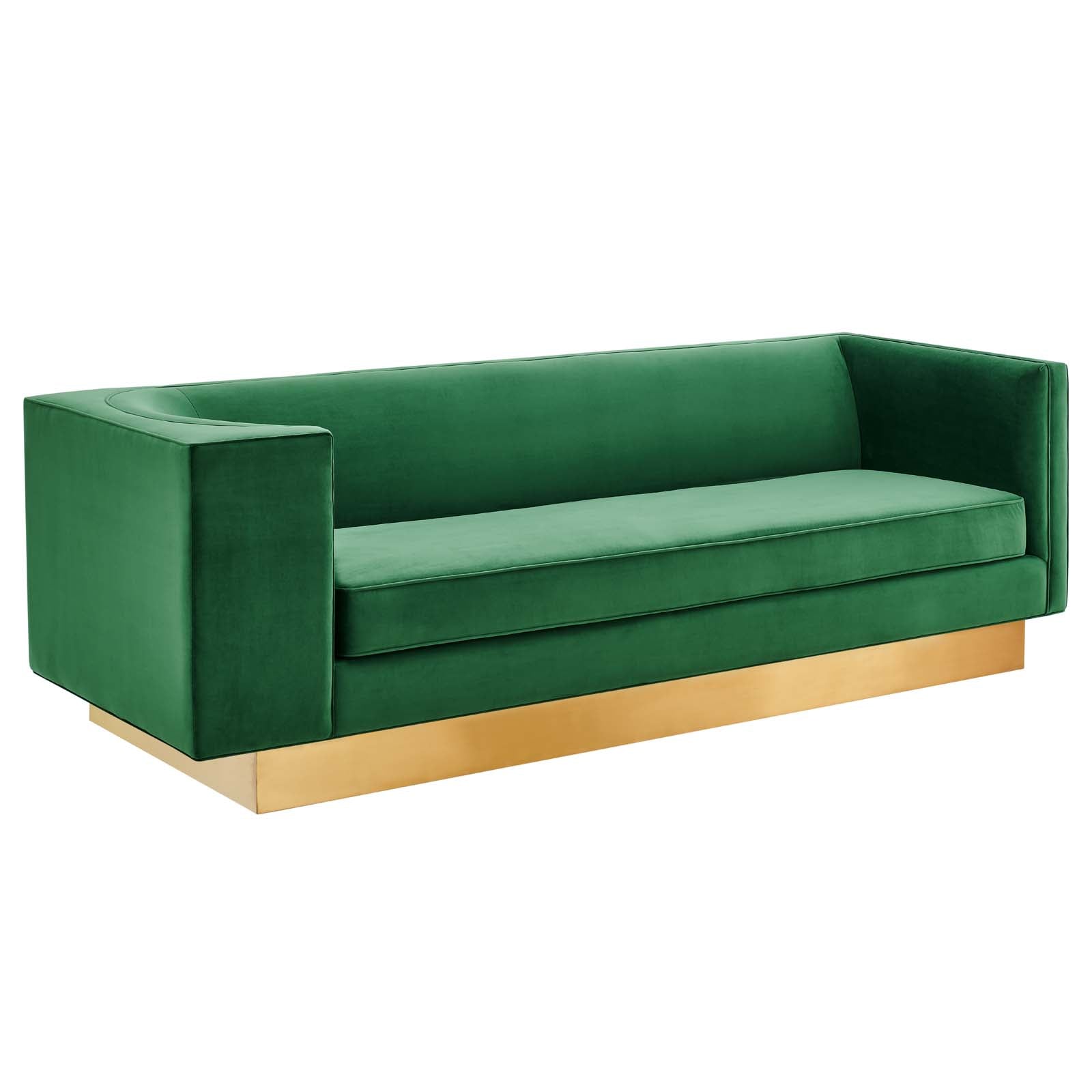 Eminence Upholstered Performance Velvet Sofa By Modway | Sofas | Modishstore-11