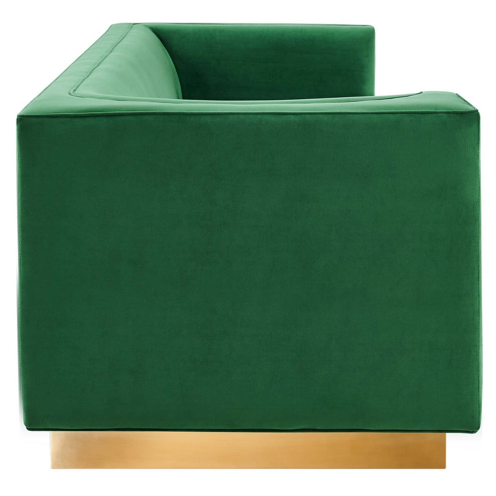 Eminence Upholstered Performance Velvet Sofa By Modway - EEI-5016 | Sofas | Modishstore - 14