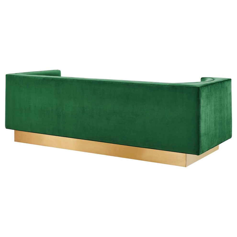 Eminence Upholstered Performance Velvet Sofa By Modway - EEI-5016 | Sofas | Modishstore - 15