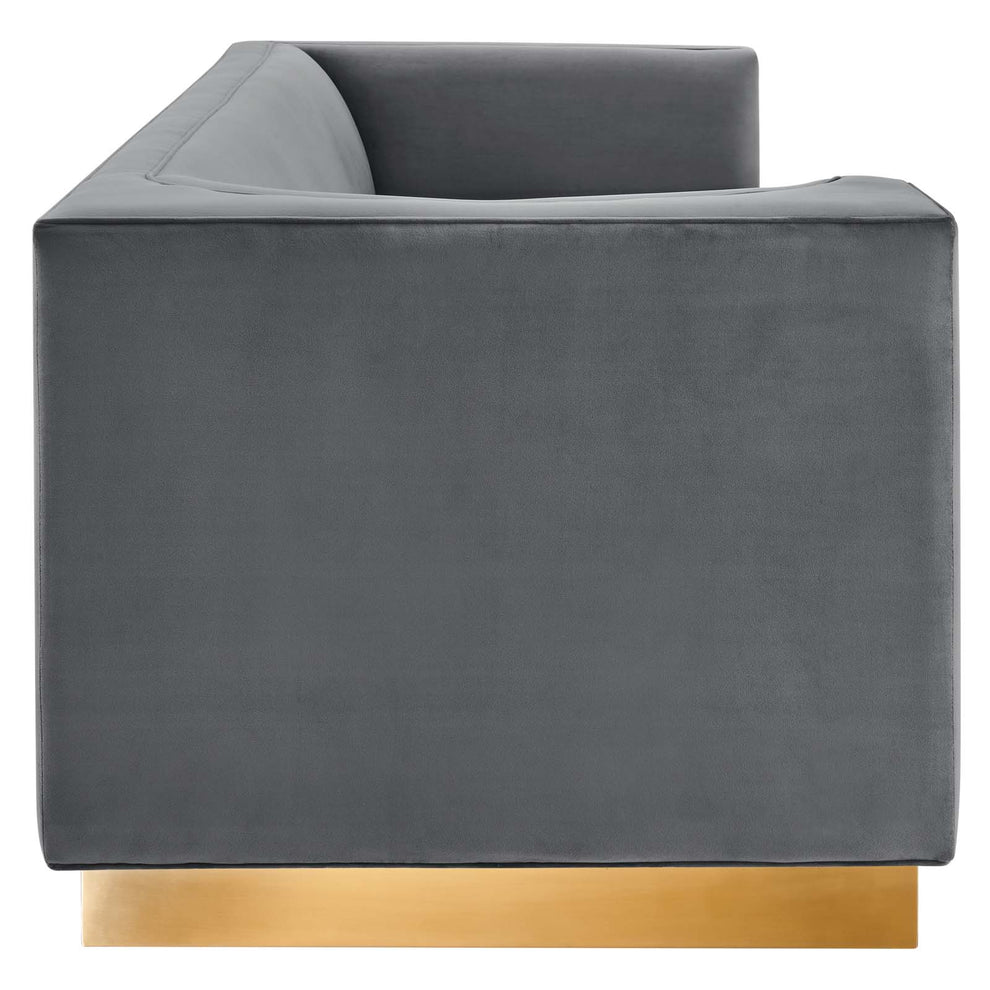 Eminence Upholstered Performance Velvet Sofa By Modway - EEI-5016 | Sofas | Modishstore - 23