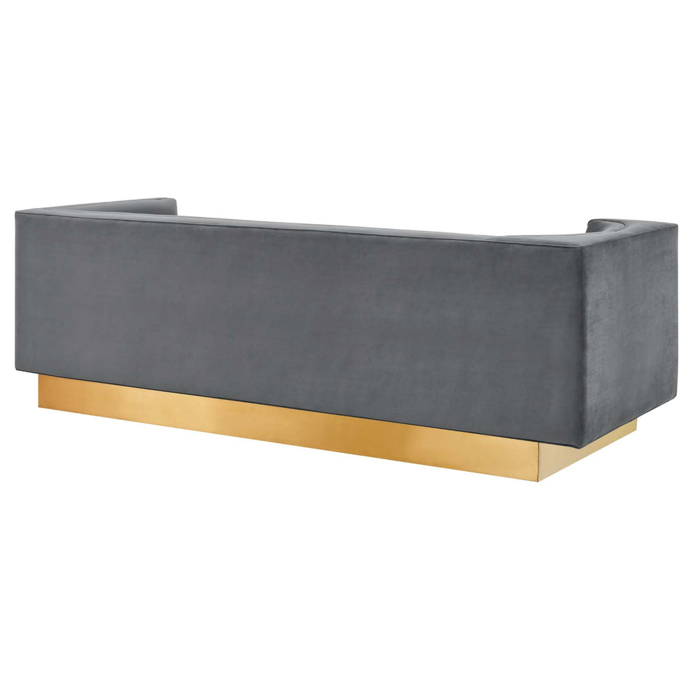 Eminence Upholstered Performance Velvet Sofa By Modway - EEI-5016 | Sofas | Modishstore - 24