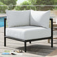Hanalei Outdoor Patio Corner Chair By Modway - EEI-5019 | Outdoor Chairs | Modishstore - 1