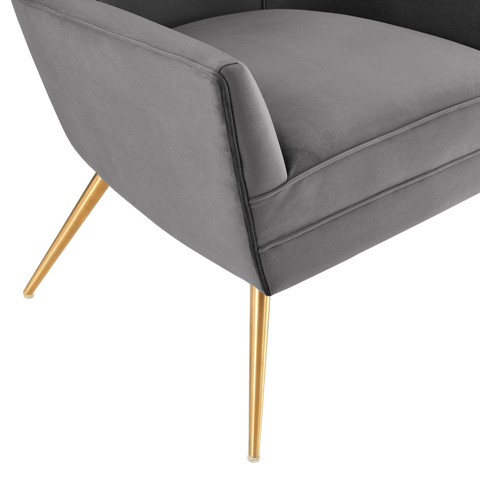 Renata Button Tufted Performance Velvet Armchair By Modway - EEI-5020 | Armchairs | Modishstore - 6