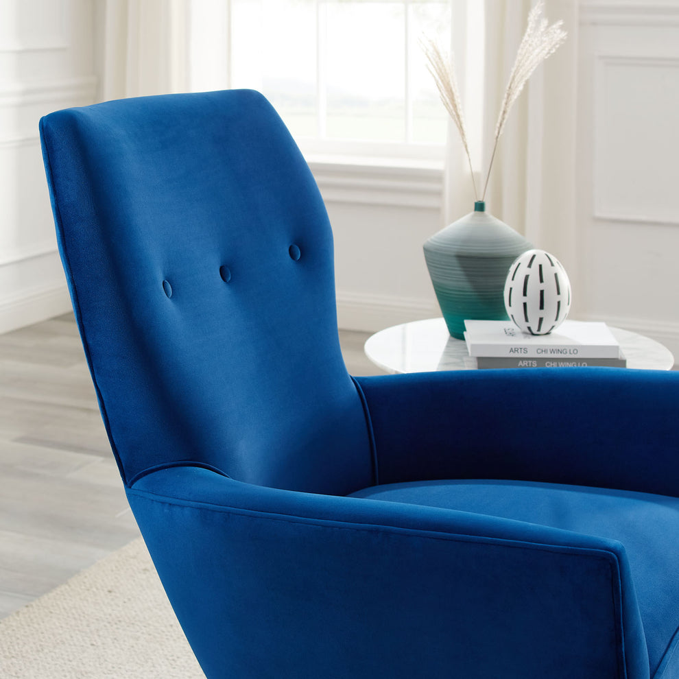Renata Button Tufted Performance Velvet Armchair By Modway - EEI-5020 | Armchairs | Modishstore - 16