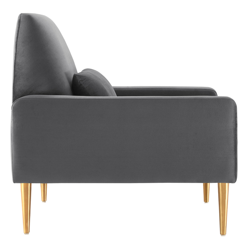 Liliana Performance Velvet Armchair By Modway - EEI-5021 | Armchairs | Modishstore - 4