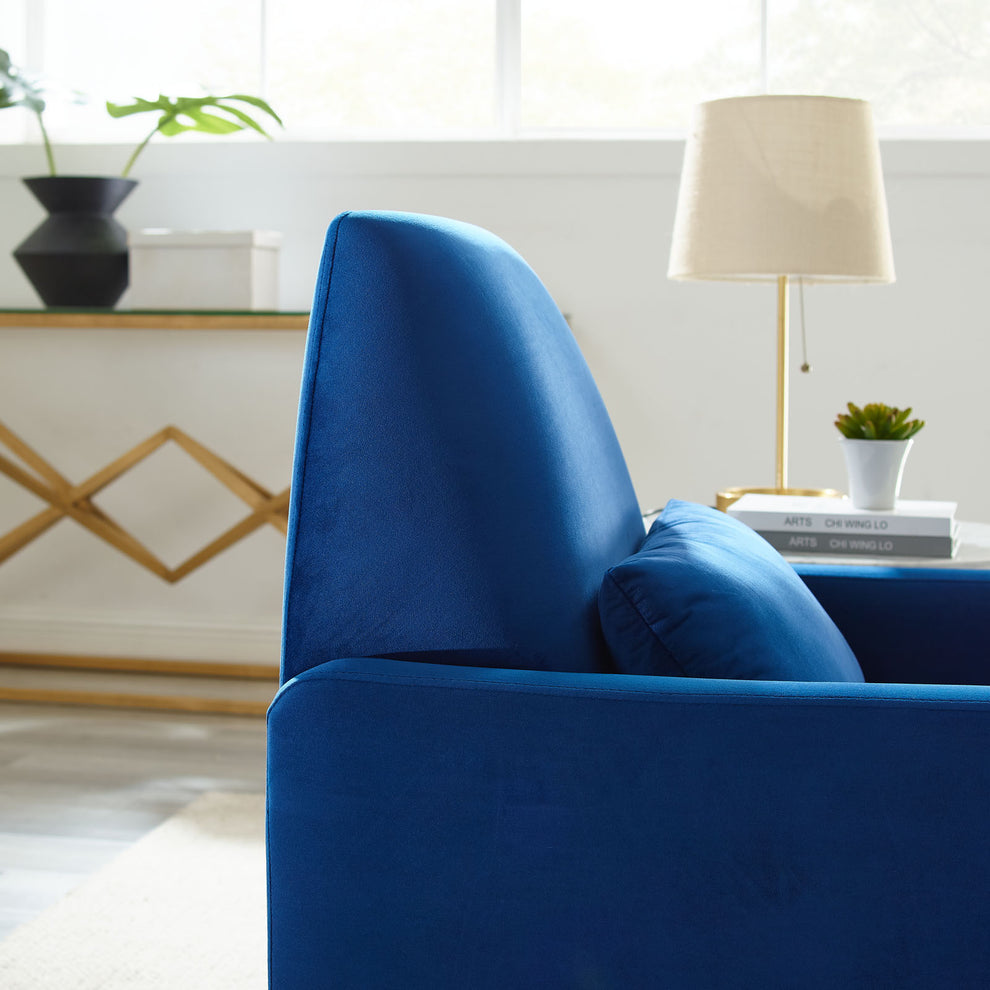 Liliana Performance Velvet Armchair By Modway - EEI-5021 | Armchairs | Modishstore - 23