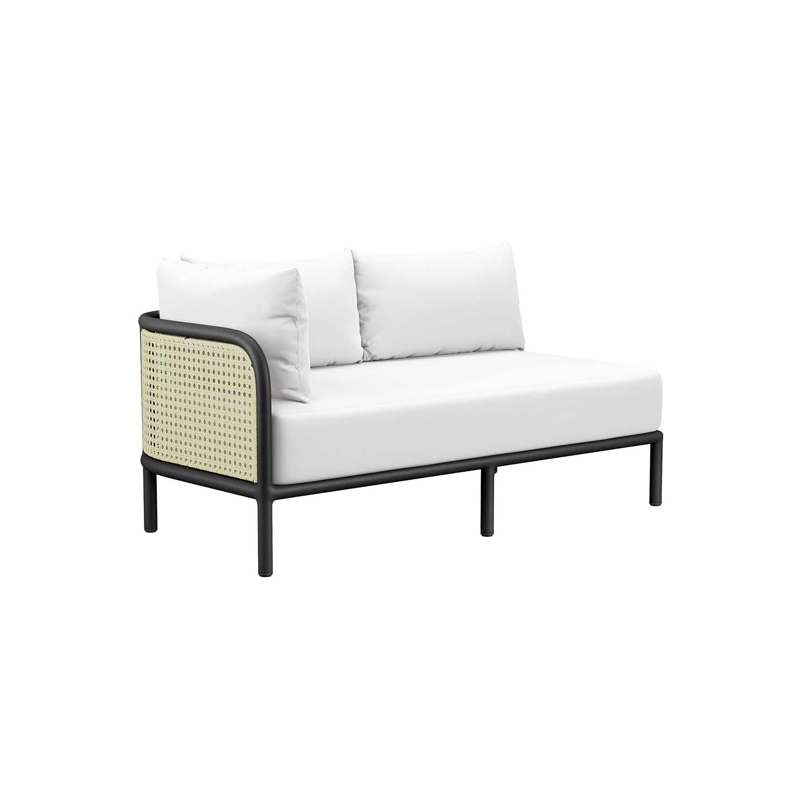 Hanalei Outdoor Patio Left-Arm Loveseat By Modway - EEI-5022 | Outdoor Sofas, Loveseats & Sectionals | Modishstore - 2