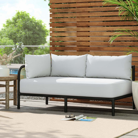 Hanalei Outdoor Patio Left-Arm Loveseat By Modway - EEI-5022 | Outdoor Sofas, Loveseats & Sectionals | Modishstore - 1