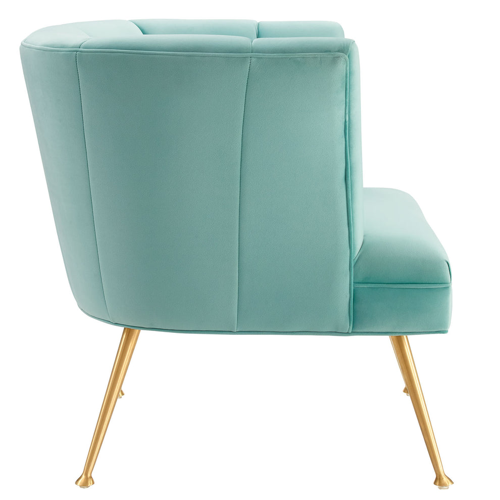 Veronica Channel Tufted Performance Velvet Armchair By Modway - EEI-5023 | Armchairs | Modishstore - 11
