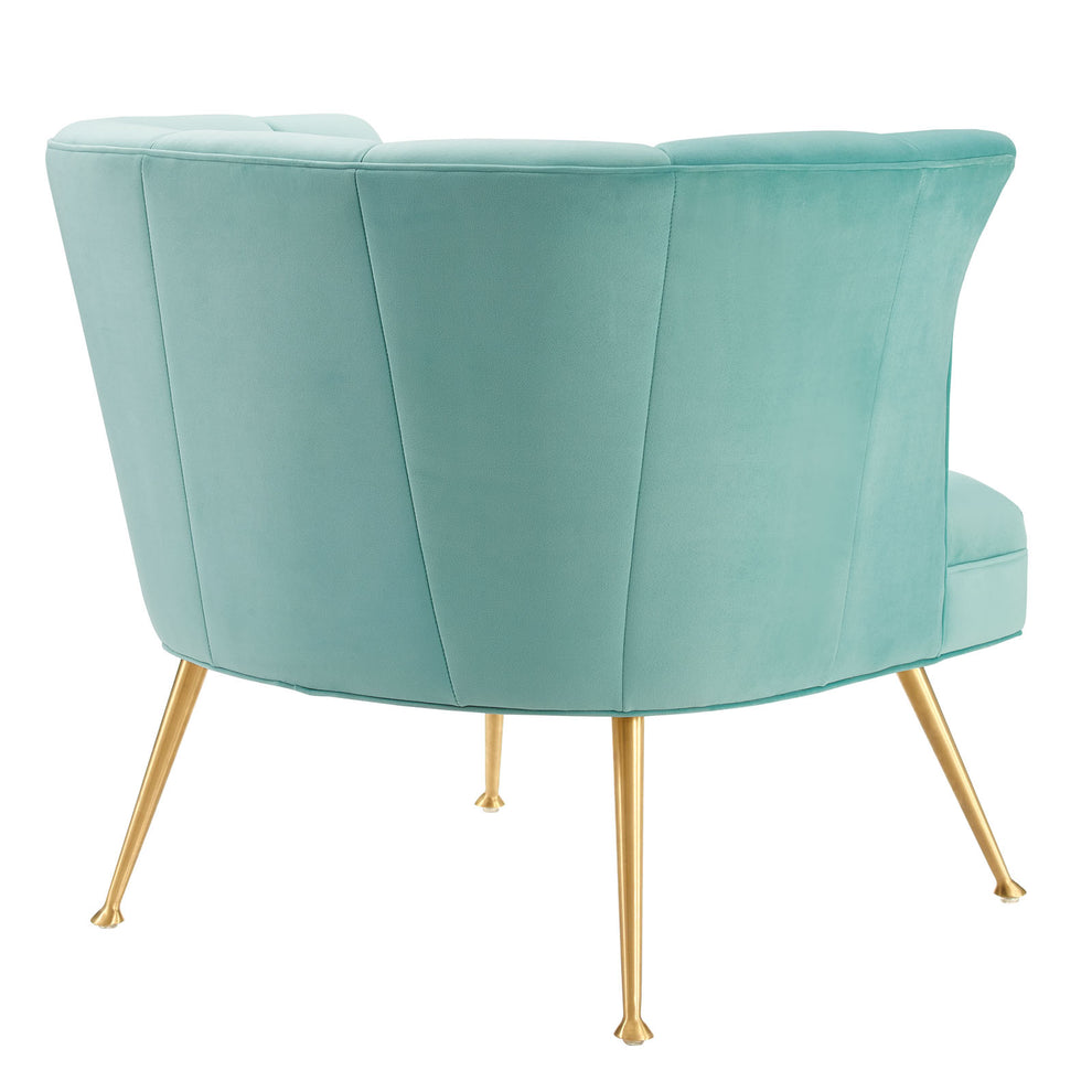 Veronica Channel Tufted Performance Velvet Armchair By Modway - EEI-5023 | Armchairs | Modishstore - 12