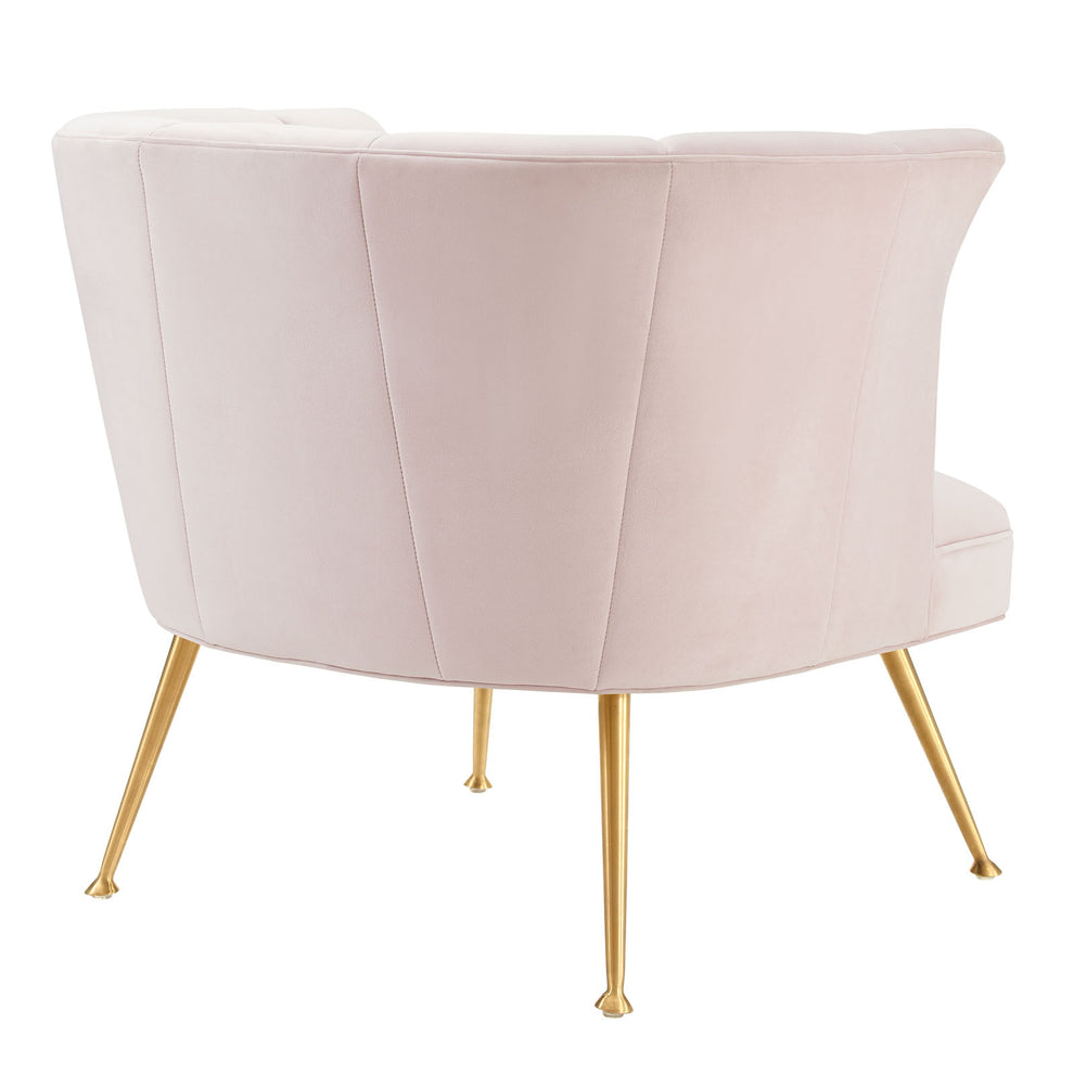 Veronica Channel Tufted Performance Velvet Armchair By Modway - EEI-5023 | Armchairs | Modishstore - 20