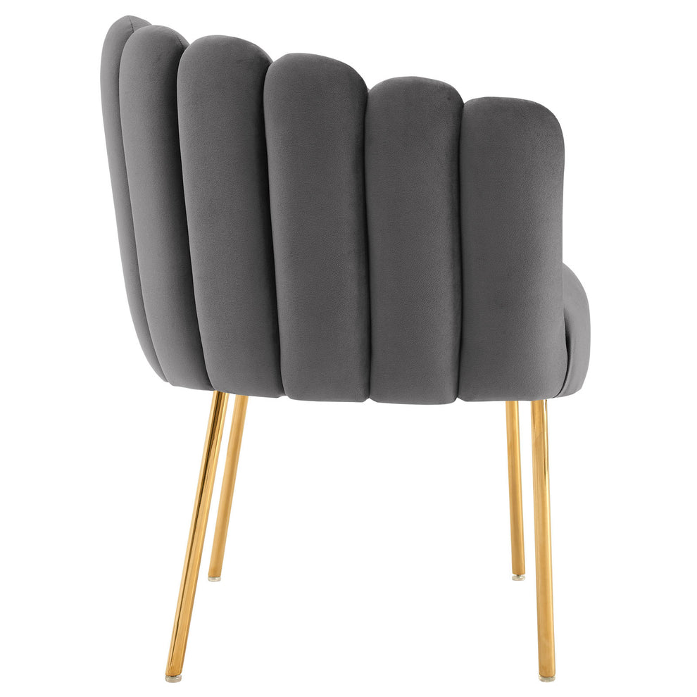 Sanna Channel Tufted Performance Velvet Armchair By Modway - EEI-5024 | Armchairs | Modishstore - 4
