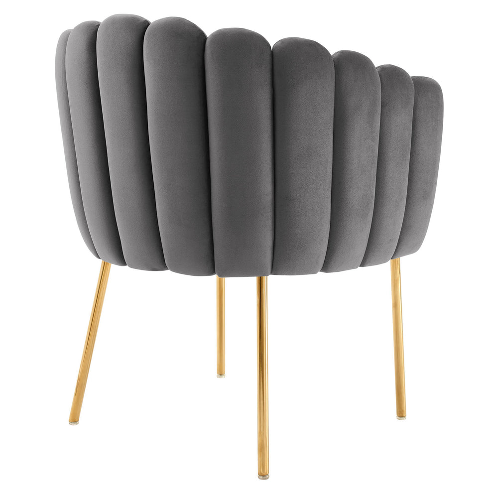 Sanna Channel Tufted Performance Velvet Armchair By Modway - EEI-5024 | Armchairs | Modishstore - 6