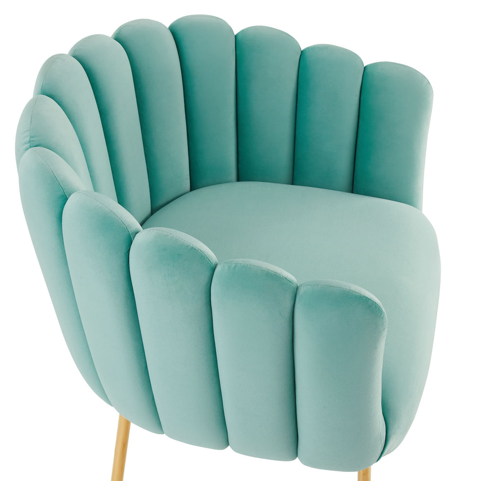 Sanna Channel Tufted Performance Velvet Armchair By Modway - EEI-5024 | Armchairs | Modishstore - 12