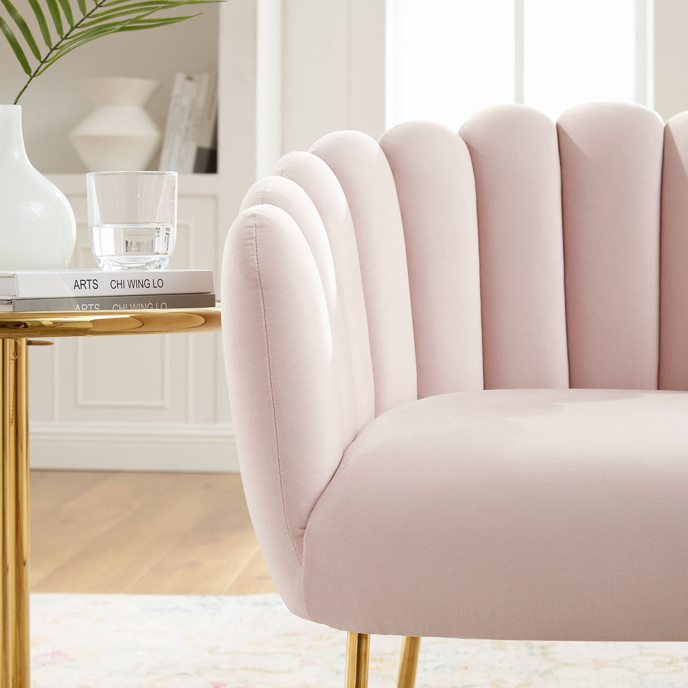 Sanna Channel Tufted Performance Velvet Armchair By Modway - EEI-5024 | Armchairs | Modishstore - 23