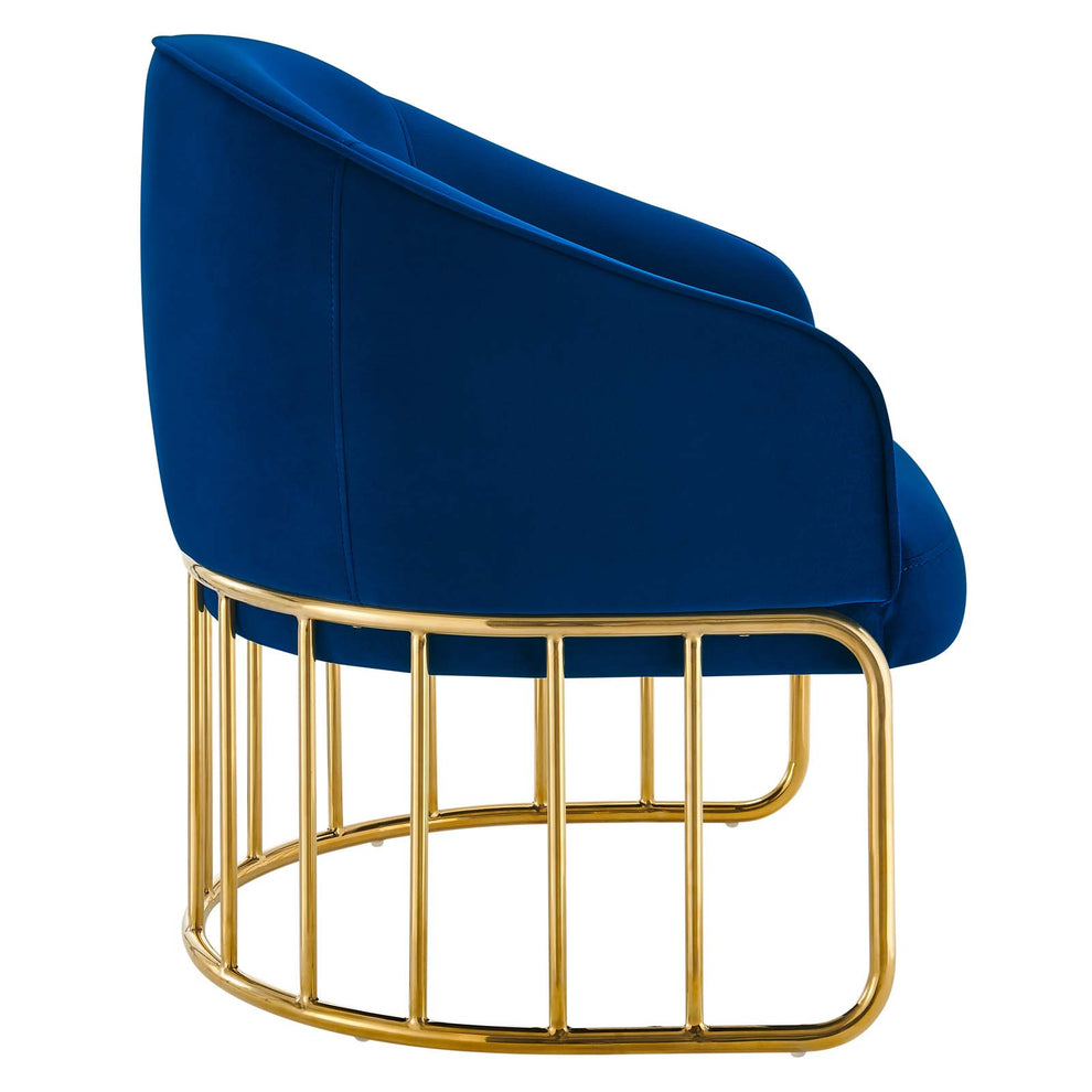Legacy Performance Velvet Armchair By Modway - EEI-5025 | Armchairs | Modishstore - 13