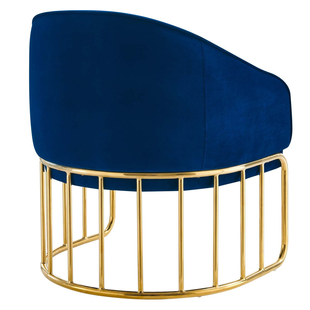 Legacy Performance Velvet Armchair By Modway - EEI-5025 | Armchairs | Modishstore - 14