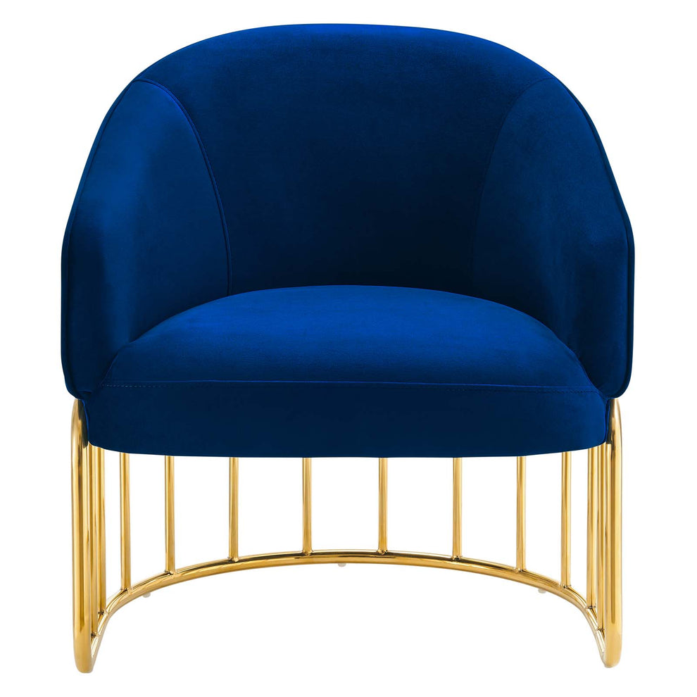 Legacy Performance Velvet Armchair By Modway - EEI-5025 | Armchairs | Modishstore - 15