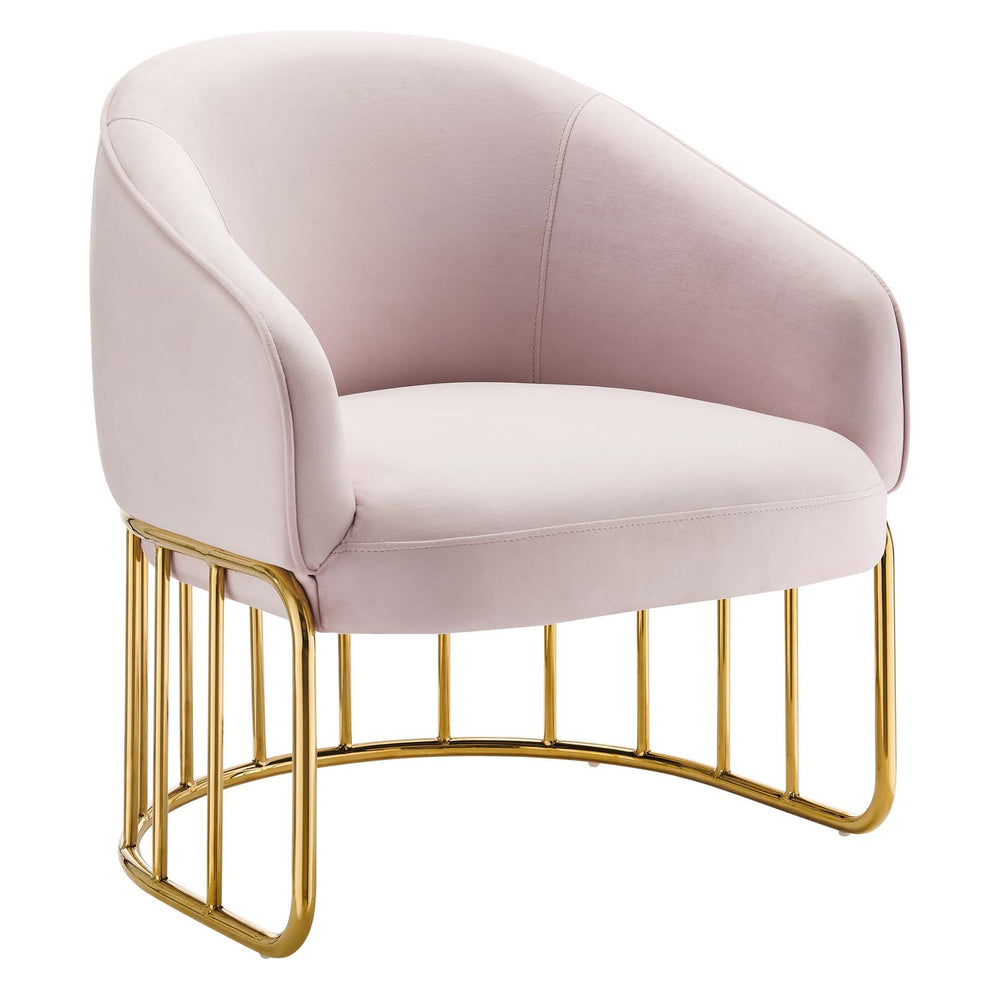 Legacy Performance Velvet Armchair By Modway - EEI-5025 | Armchairs | Modishstore - 18
