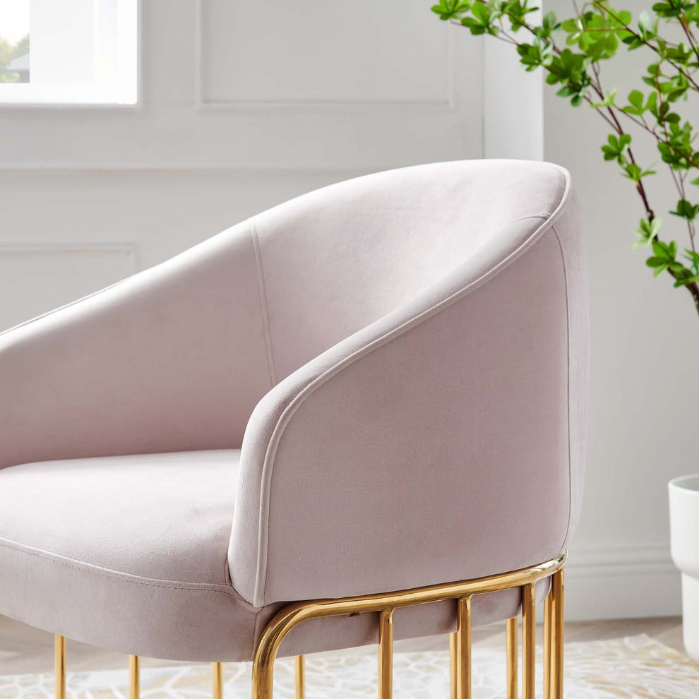 Legacy Performance Velvet Armchair By Modway - EEI-5025 | Armchairs | Modishstore - 24