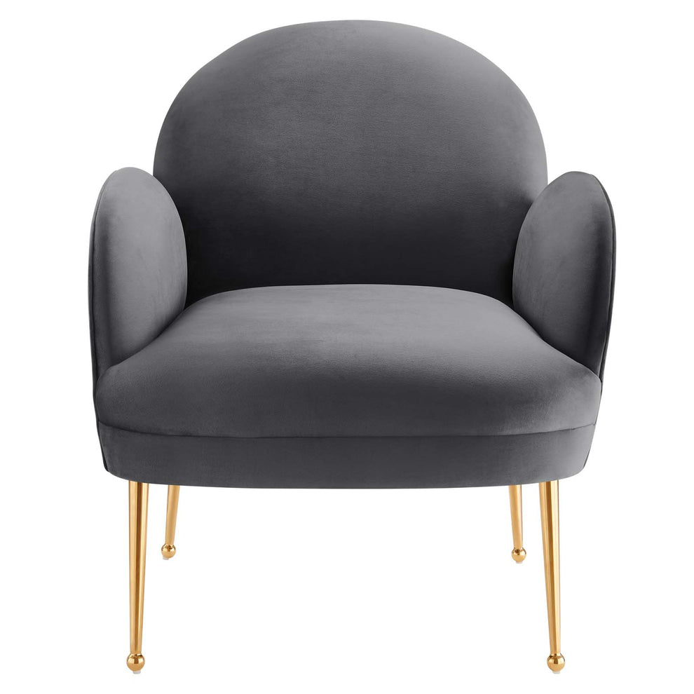 Transcend Performance Velvet Armchair By Modway - EEI-5026 | Armchairs | Modishstore - 7
