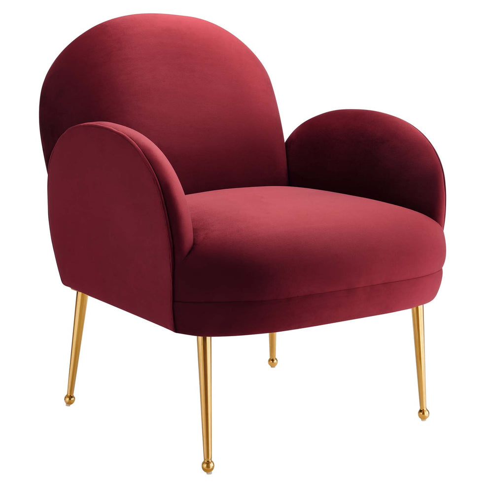 Transcend Performance Velvet Armchair By Modway - EEI-5026 | Armchairs | Modishstore - 10