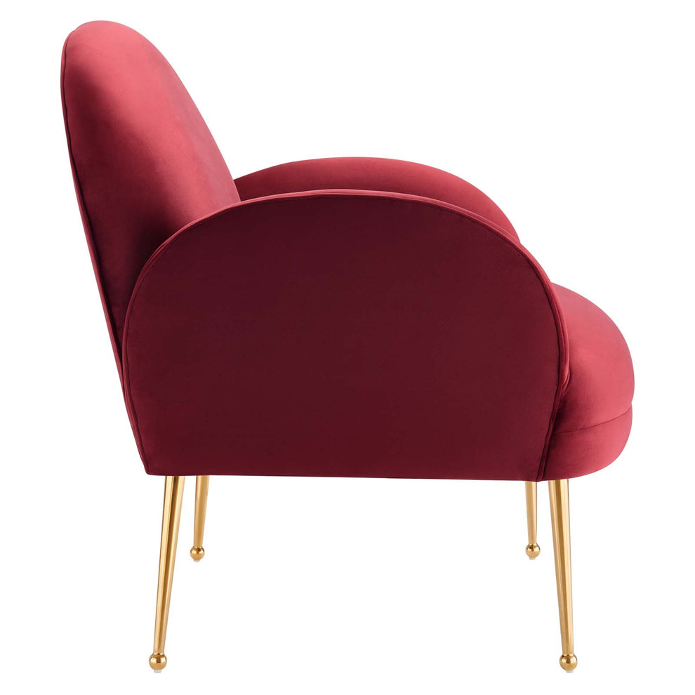 Transcend Performance Velvet Armchair By Modway - EEI-5026 | Armchairs | Modishstore - 13
