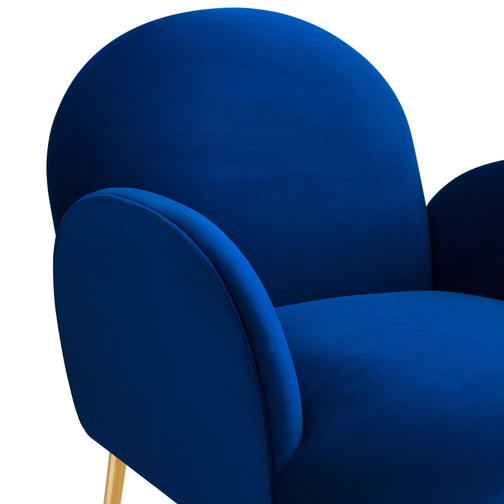 Transcend Performance Velvet Armchair By Modway - EEI-5026 | Armchairs | Modishstore - 20