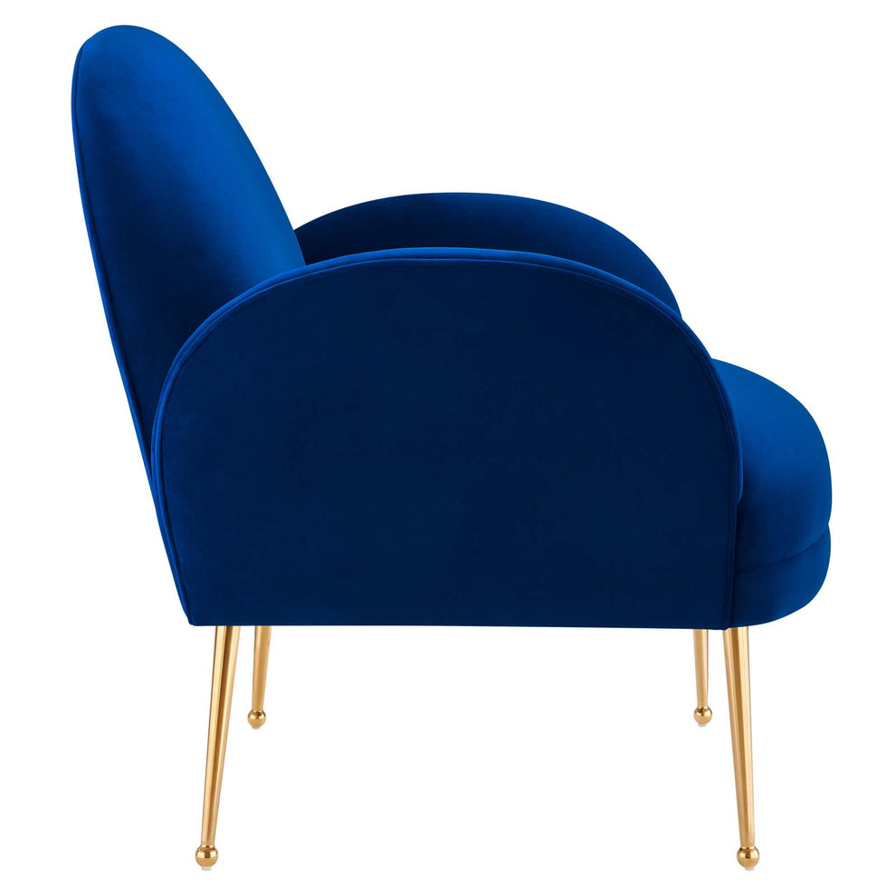 Transcend Performance Velvet Armchair By Modway - EEI-5026 | Armchairs | Modishstore - 21