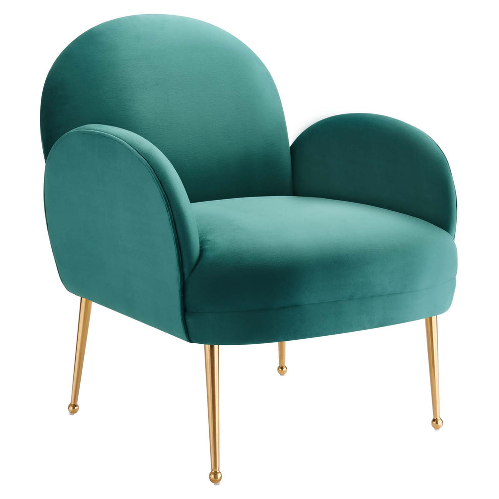Transcend Performance Velvet Armchair By Modway - EEI-5026 | Armchairs | Modishstore - 33