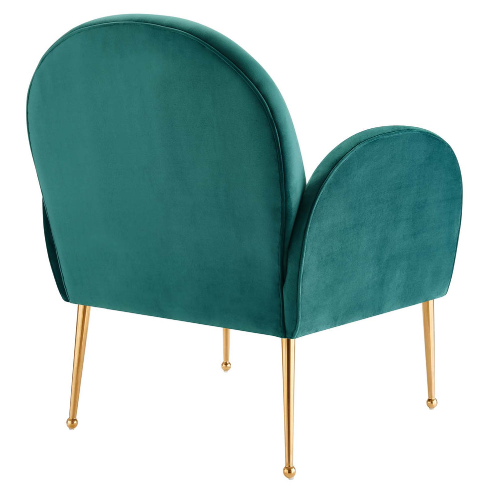 Transcend Performance Velvet Armchair By Modway - EEI-5026 | Armchairs | Modishstore - 37