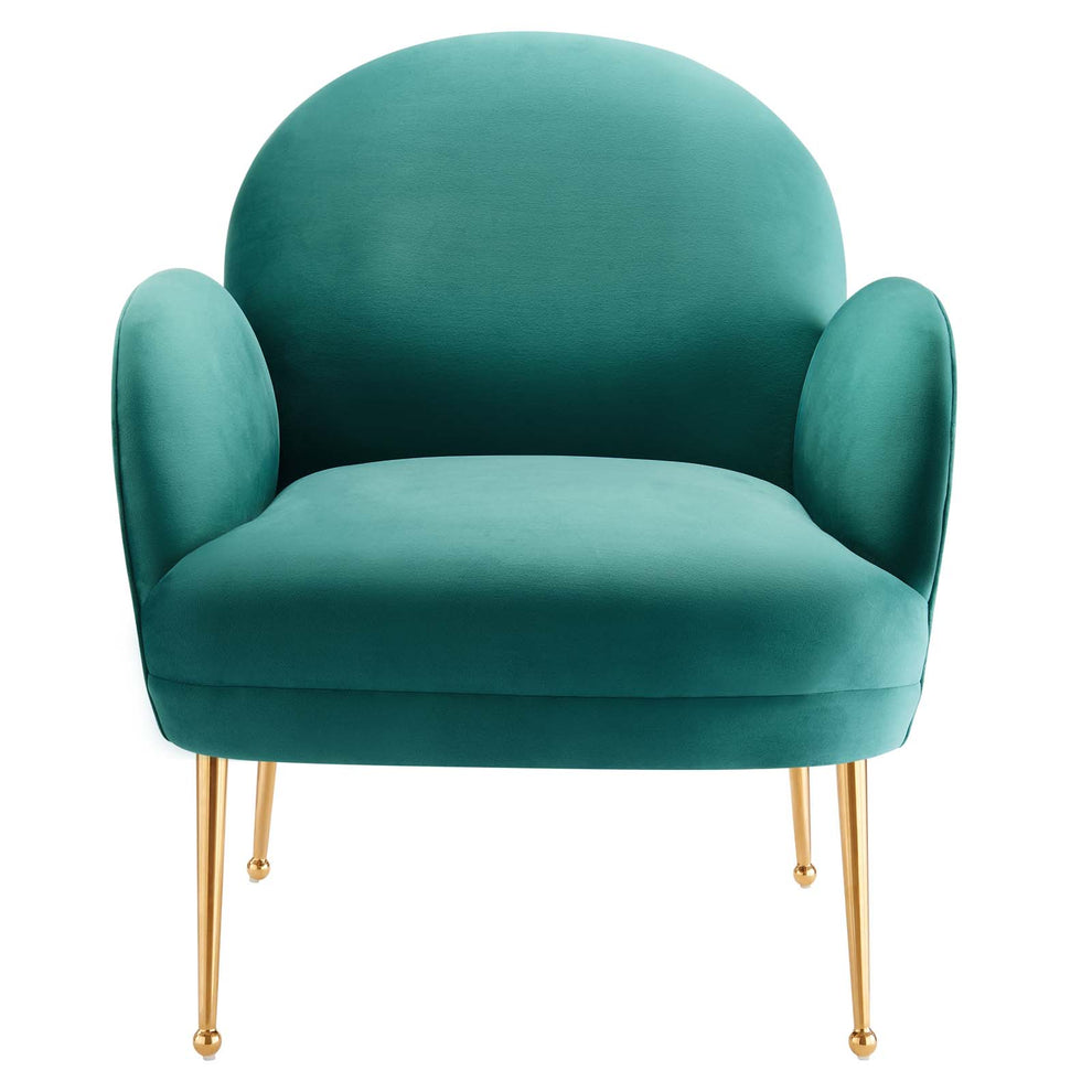 Transcend Performance Velvet Armchair By Modway - EEI-5026 | Armchairs | Modishstore - 38