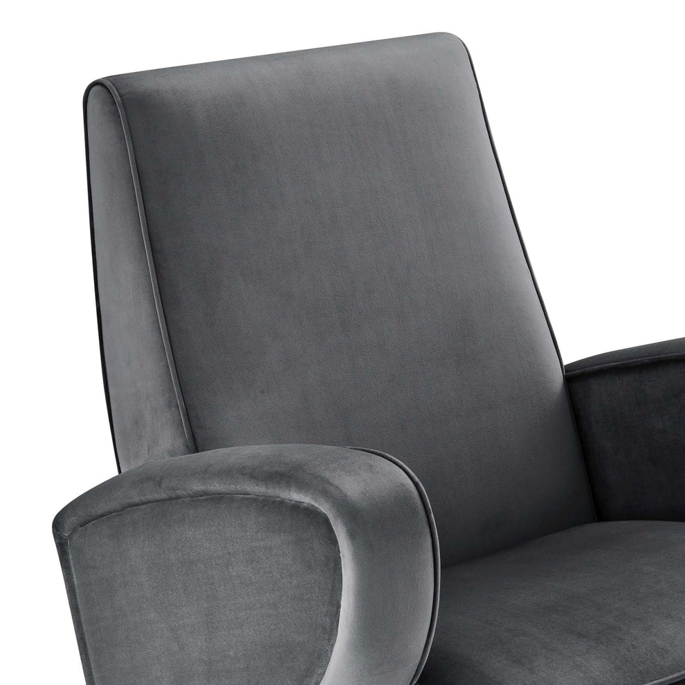 Superior Performance Velvet Swivel Chair By Modway - EEI-5027 | Lounge Chairs | Modishstore - 3