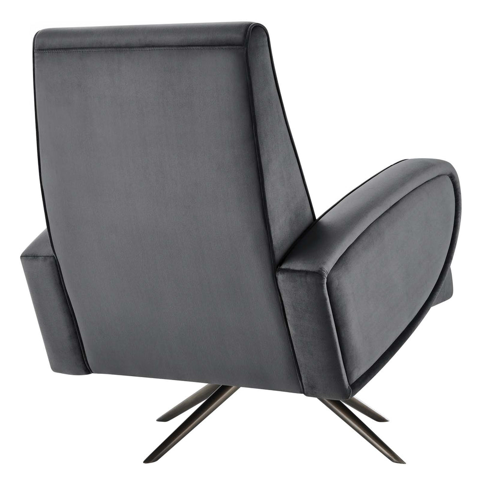 Superior Performance Velvet Swivel Chair By Modway - EEI-5027 | Lounge Chairs | Modishstore - 5