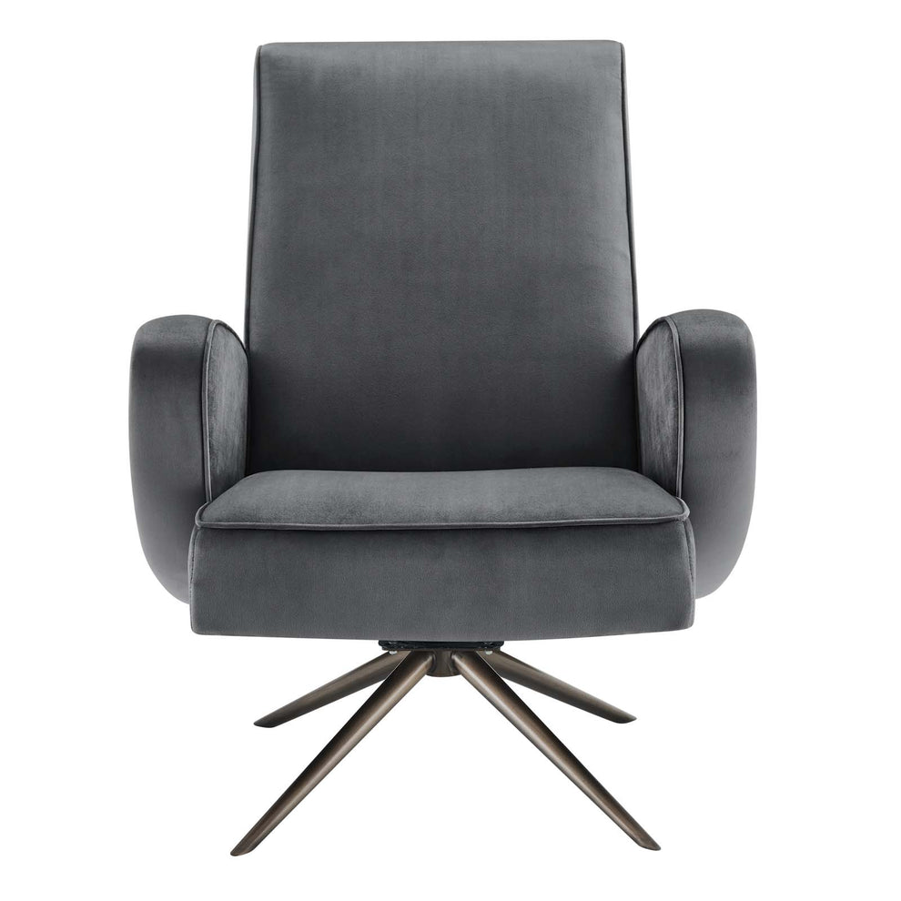 Superior Performance Velvet Swivel Chair By Modway - EEI-5027 | Lounge Chairs | Modishstore - 6