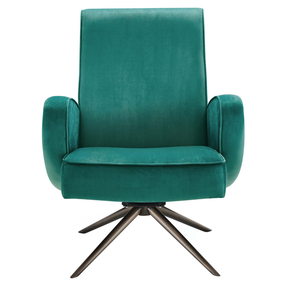 Superior Performance Velvet Swivel Chair By Modway - EEI-5027 | Lounge Chairs | Modishstore - 14