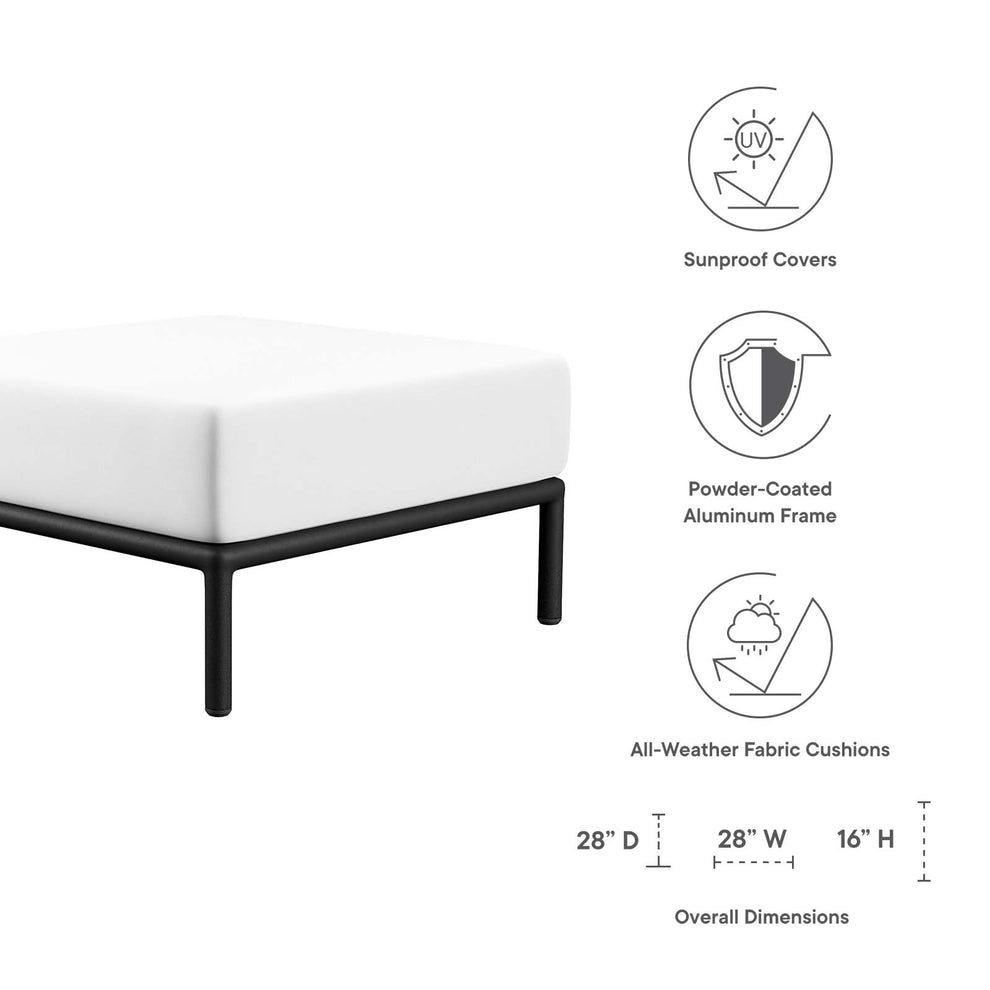 Hanalei Outdoor Patio Ottoman By Modway - EEI-5029 | Outdoor Ottomans | Modishstore - 4