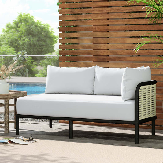Hanalei Outdoor Patio Right-Arm Loveseat By Modway - EEI-5030 | Outdoor Sofas, Loveseats & Sectionals | Modishstore