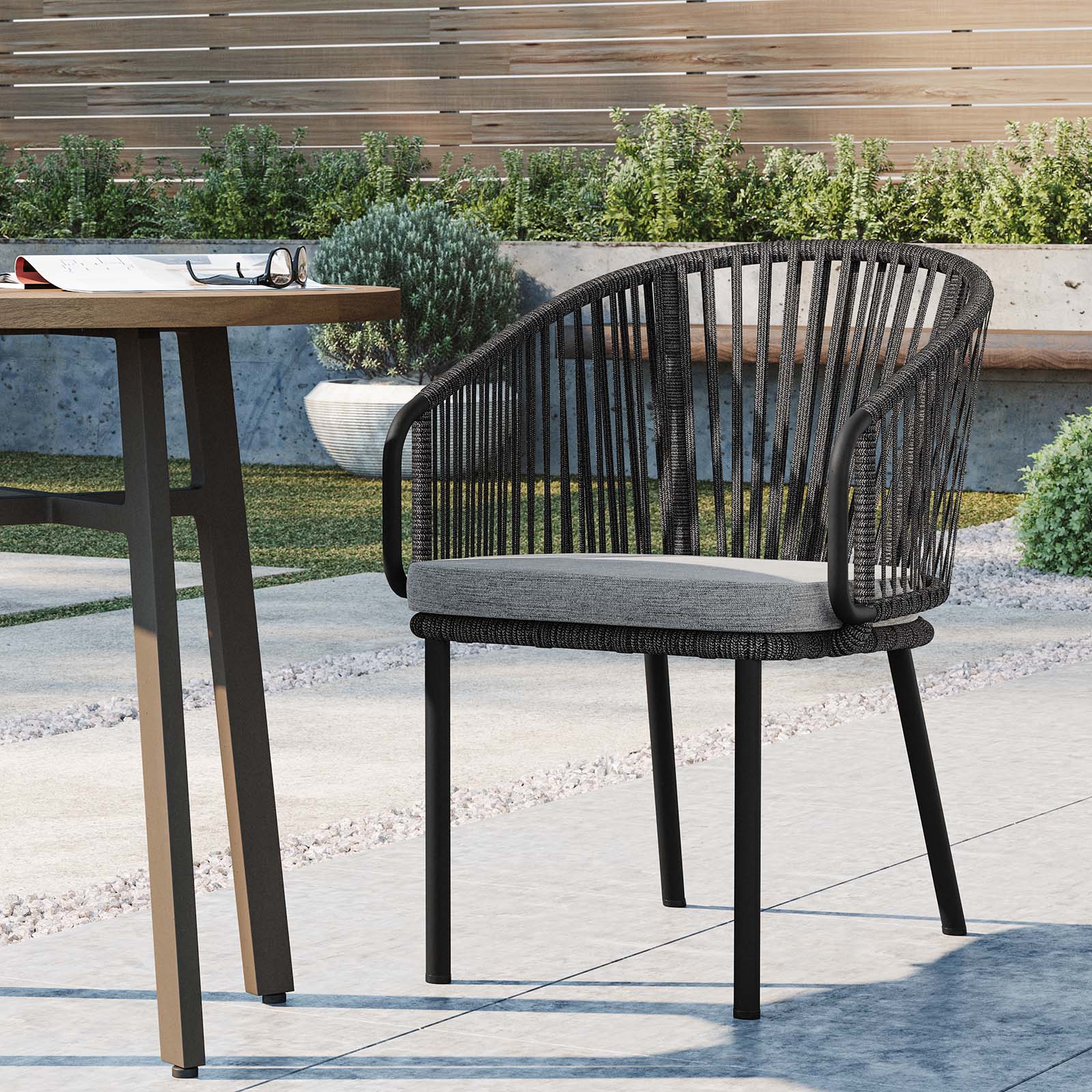 Harbor Outdoor Patio Armchair By Modway - EEI-5033 | Outdoor Chairs | Modishstore - 1
