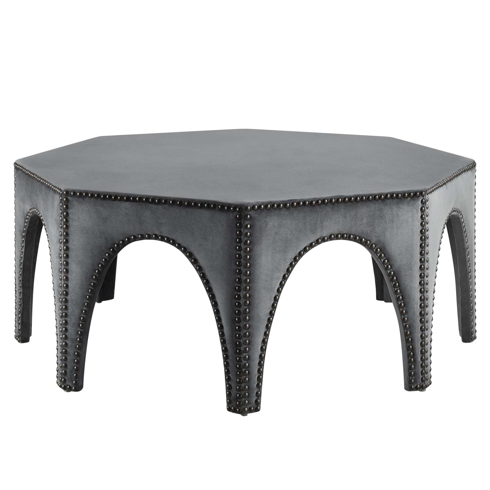 Victory Performance Velvet Ottoman By Modway - EEI-5035 | Ottomans | Modishstore - 2