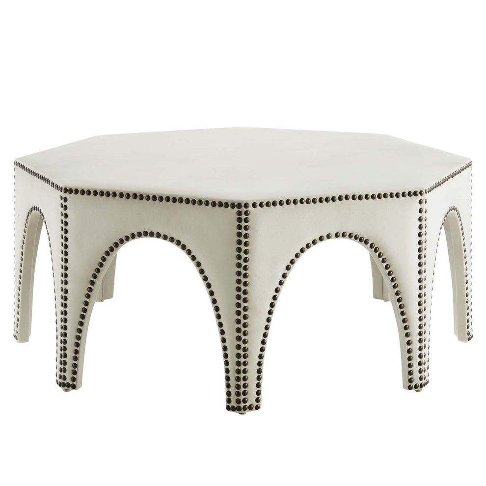 Victory Performance Velvet Ottoman By Modway - EEI-5035 | Ottomans | Modishstore - 9