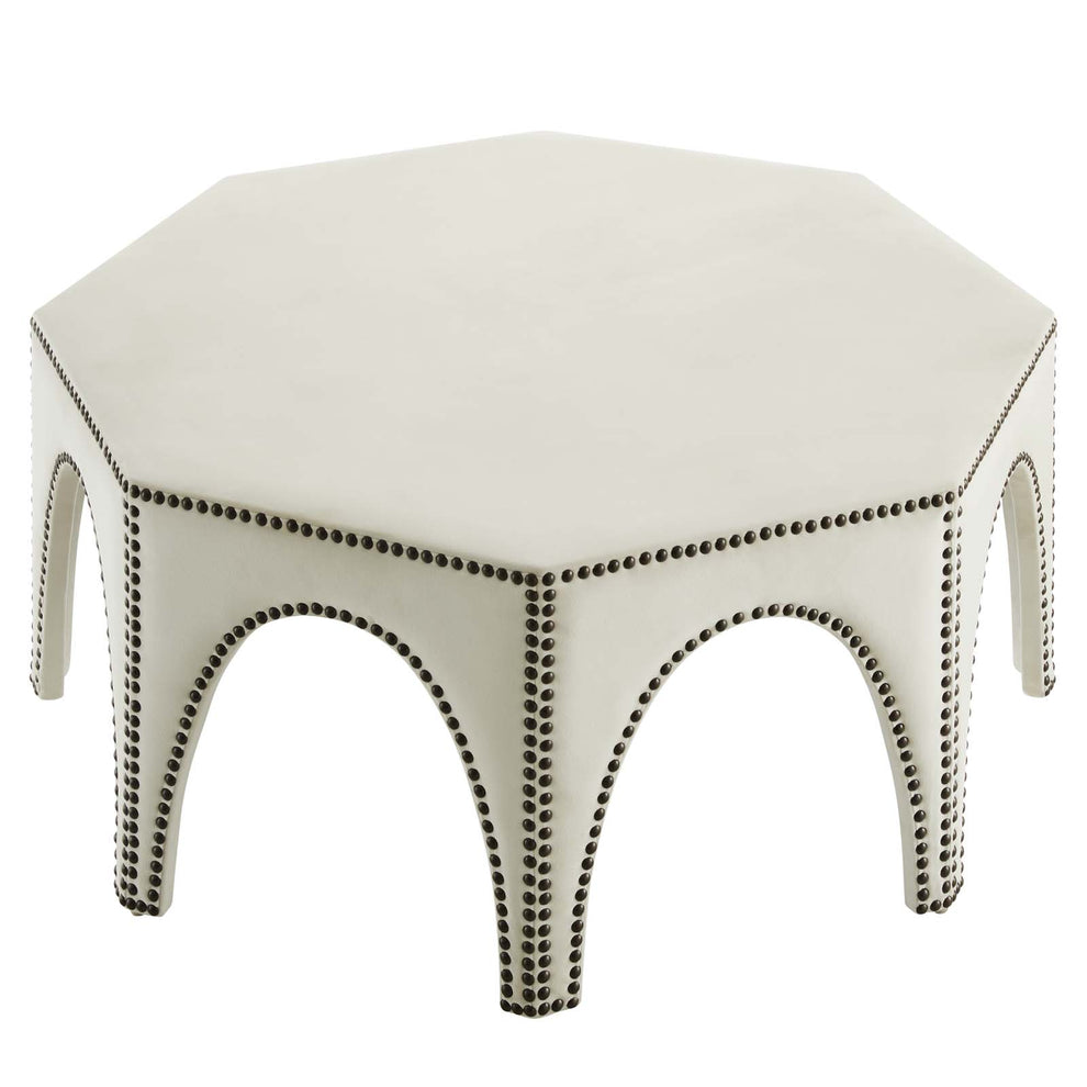 Victory Performance Velvet Ottoman By Modway - EEI-5035 | Ottomans | Modishstore - 11