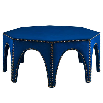 Victory Performance Velvet Ottoman By Modway - EEI-5035 | Ottomans | Modishstore - 16