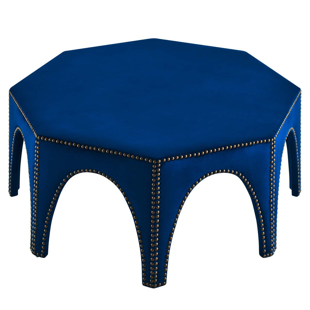 Victory Performance Velvet Ottoman By Modway - EEI-5035 | Ottomans | Modishstore - 18