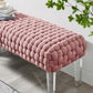 Prologue Woven Performance Velvet Ottoman By Modway - EEI-5037 | Ottomans | Modishstore - 7