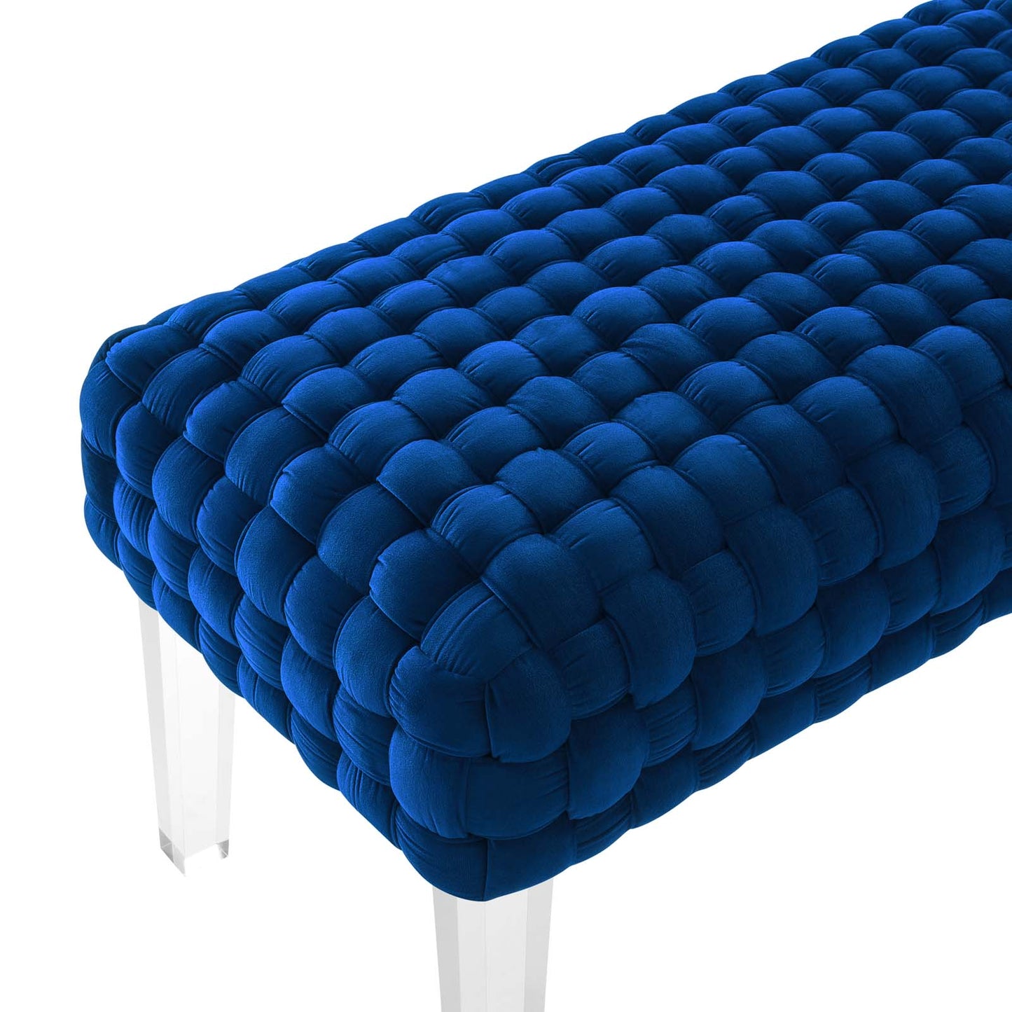 Prologue Woven Performance Velvet Ottoman By Modway - EEI-5037 | Ottomans | Modishstore - 23